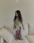 Little Foxx – Ribbed Tie Cardigan Shawl