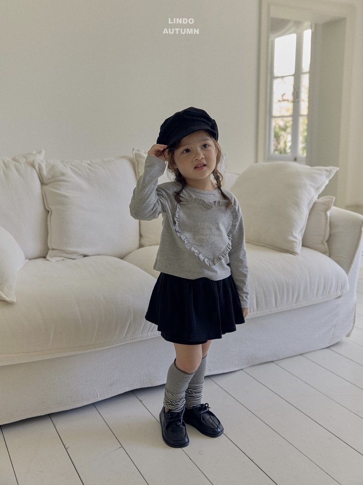 Little Foxx – Heart Frill Tee