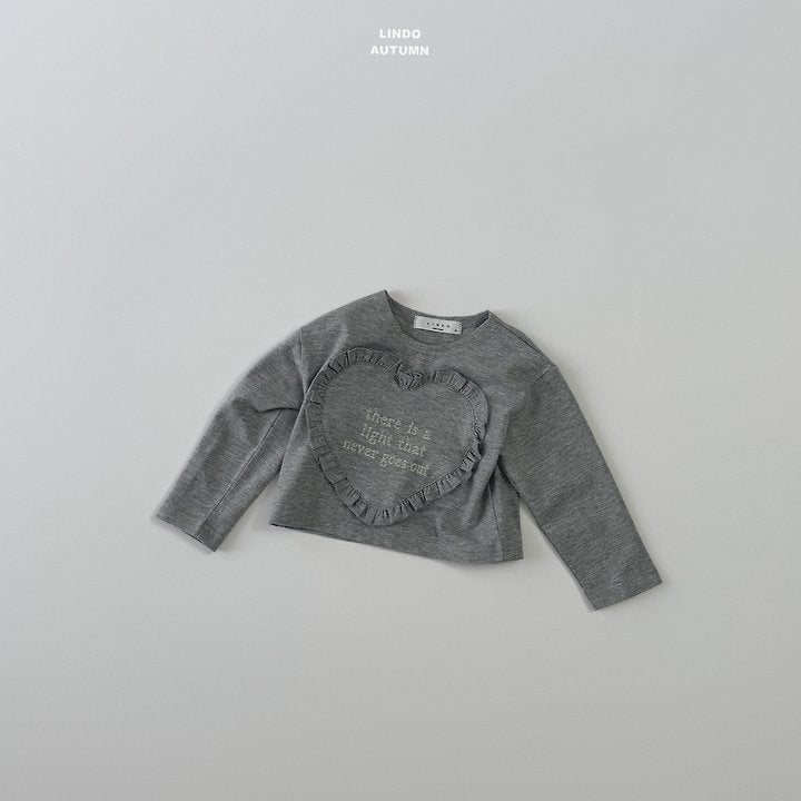 Little Foxx – Hearts Frill Tee