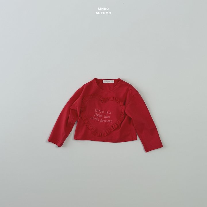 Little Foxx – Hearts Frill Tee