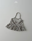 Little Foxx – Check Halter Sleeveless Top