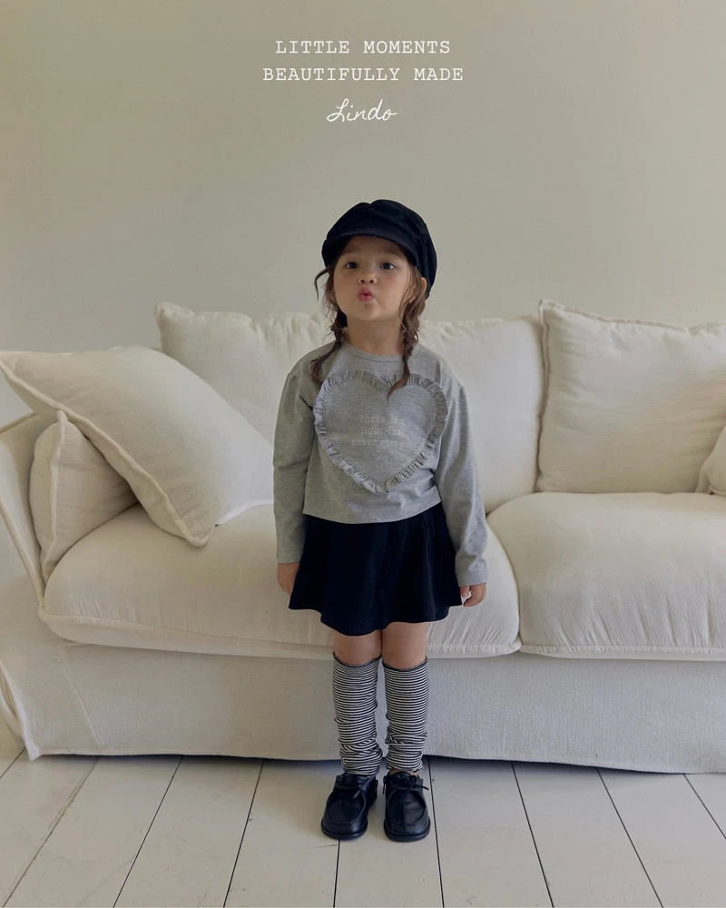 Little Foxx – Heart Frill Tee