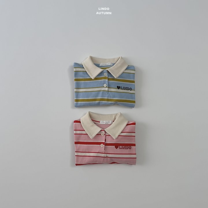 Little Foxx – Embroidered Collar Tee