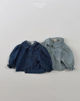 Little Foxx – Round Collar Denim Jacket