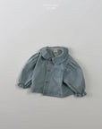 Little Foxx – Round Collar Denim Jacket