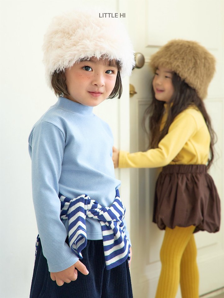 Little Foxx – Mellow Stripe Turtleneck Tee