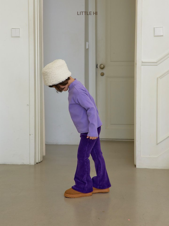 Little Foxx – Velour Pop Bootcut Pants