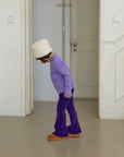 Little Foxx – Velour Pop Bootcut Pants