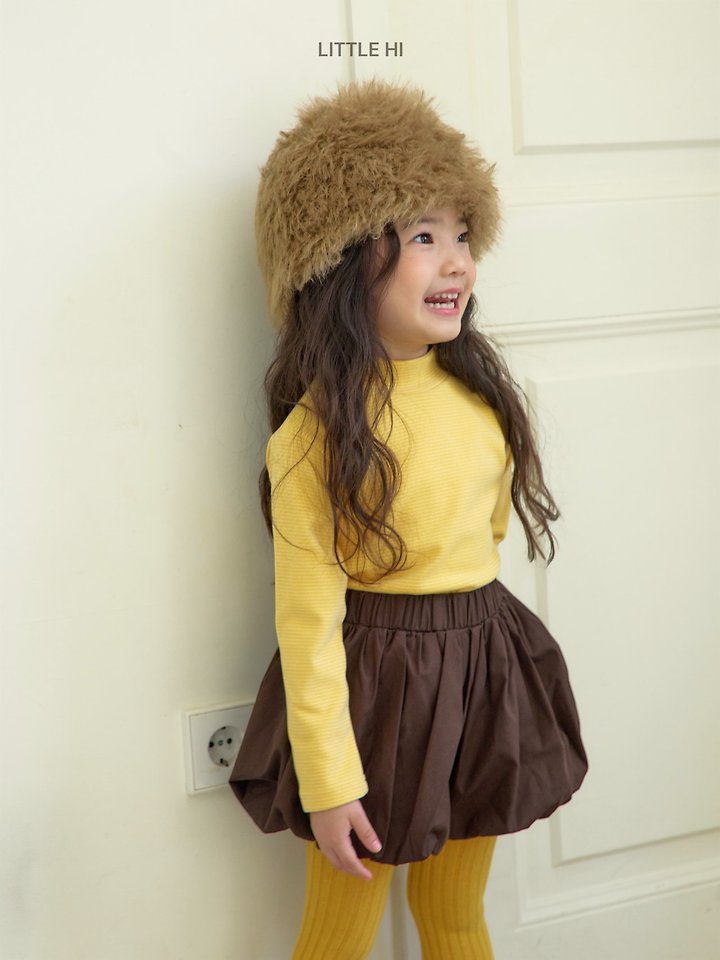 Little Foxx – Mellow Stripe Turtleneck Tee