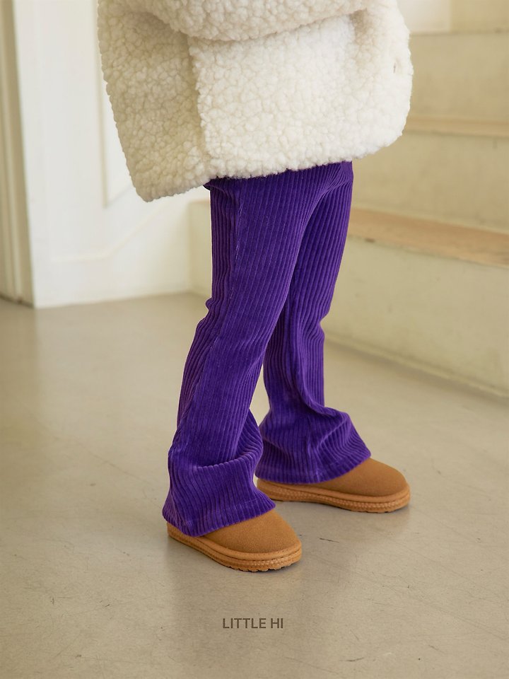 Little Foxx – Velour Pop Bootcut Pants