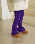 Little Foxx – Velour Pop Bootcut Pants