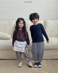 Little Foxx – Eyelet Stripe Jogger Pants