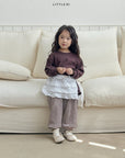Little Foxx – Eyelet Stripe Jogger Pants