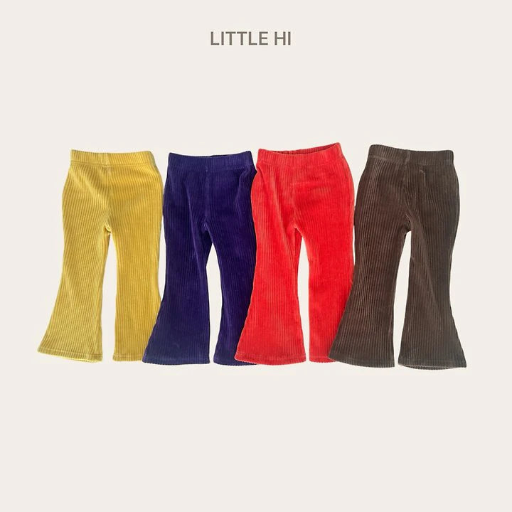 Little Foxx – Velour Pop Bootcut Pants