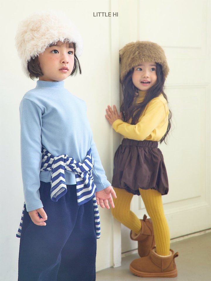 Little Foxx – Mellow Stripe Turtleneck Tee