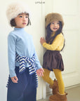 Little Foxx – Mellow Stripe Turtleneck Tee