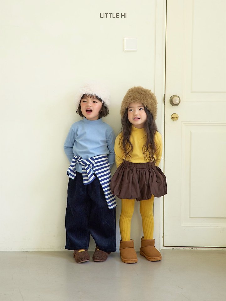 Little Foxx – Mellow Stripe Turtleneck Tee
