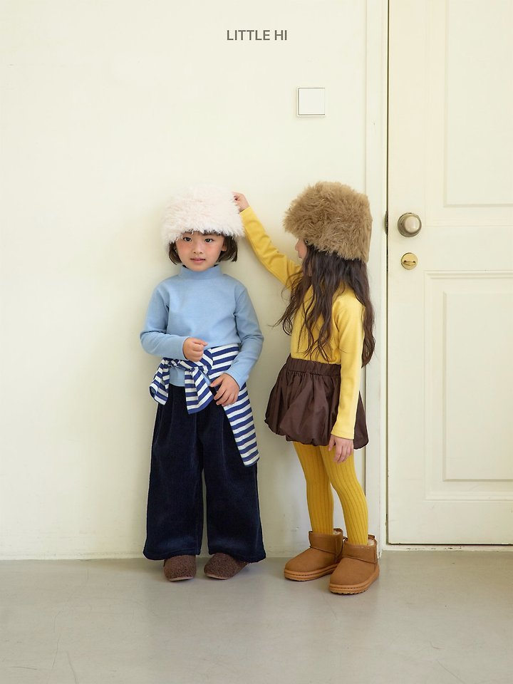 Little Foxx – Mellow Stripe Turtleneck Tee