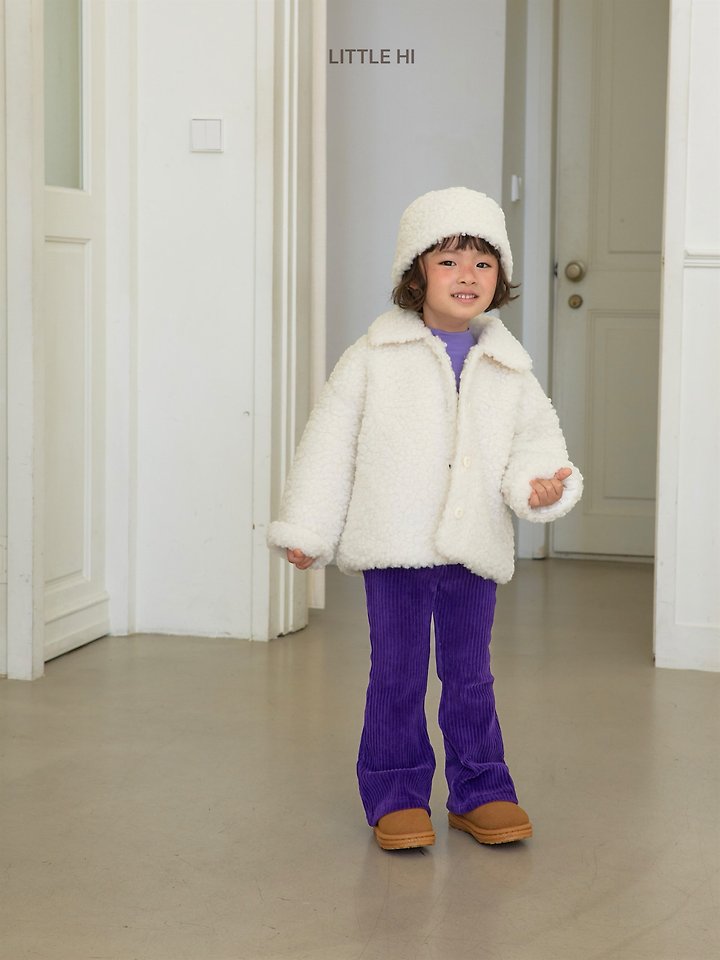 Little Foxx – Velour Pop Bootcut Pants