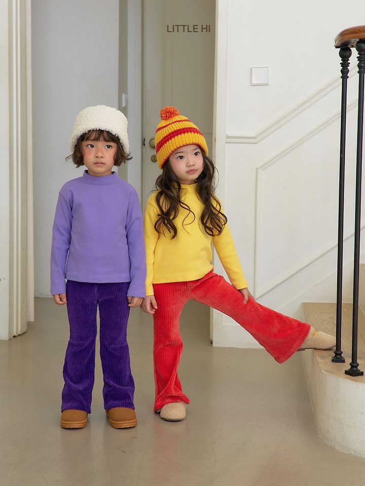 Little Foxx – Velour Pop Bootcut Pants