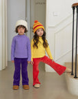 Little Foxx – Velour Pop Bootcut Pants