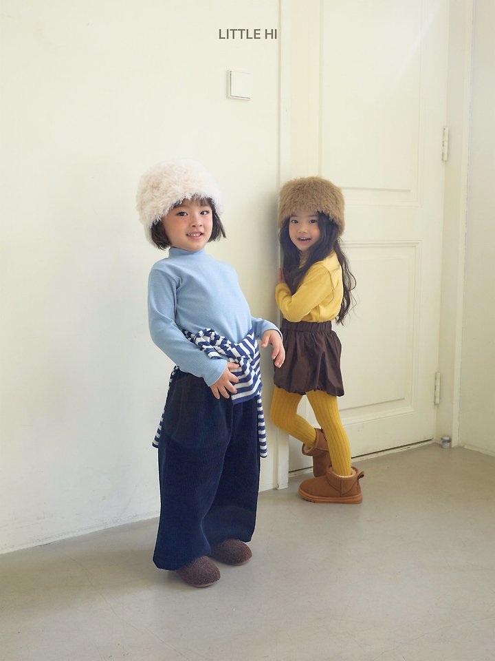 Little Foxx – Mellow Stripe Turtleneck Tee