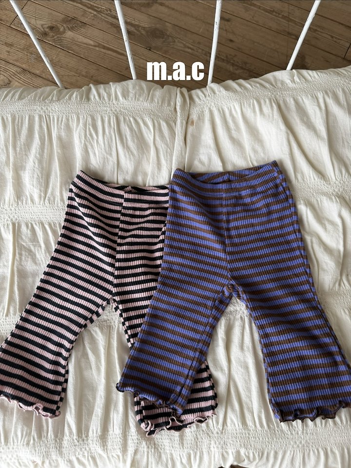 Little Foxx – Striped Bootcut Pants