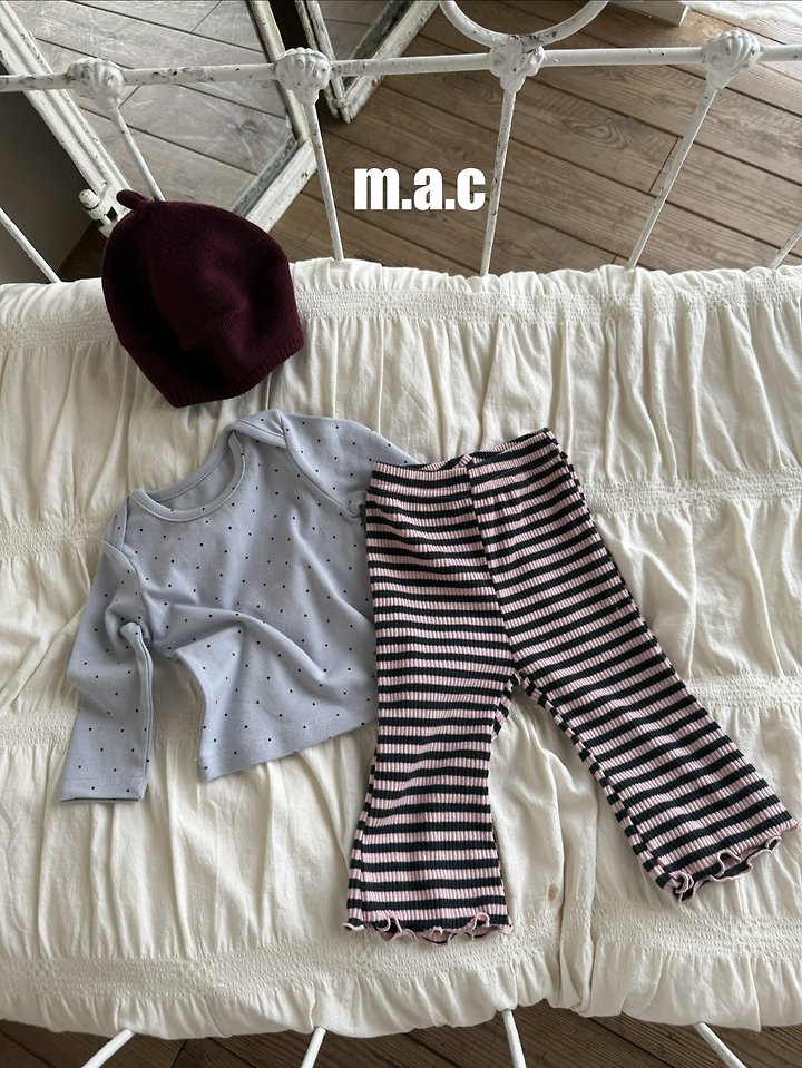 Little Foxx – Striped Bootcut Pants
