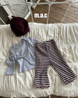 Little Foxx – Striped Bootcut Pants