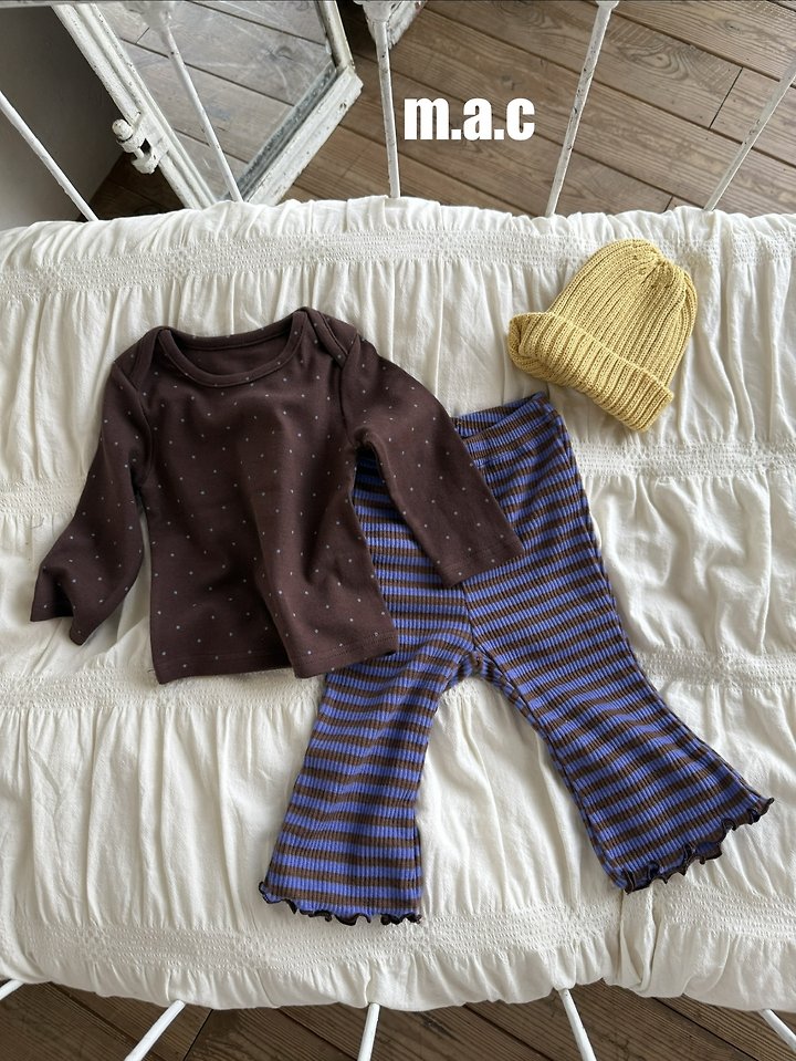 Little Foxx – Striped Bootcut Pants