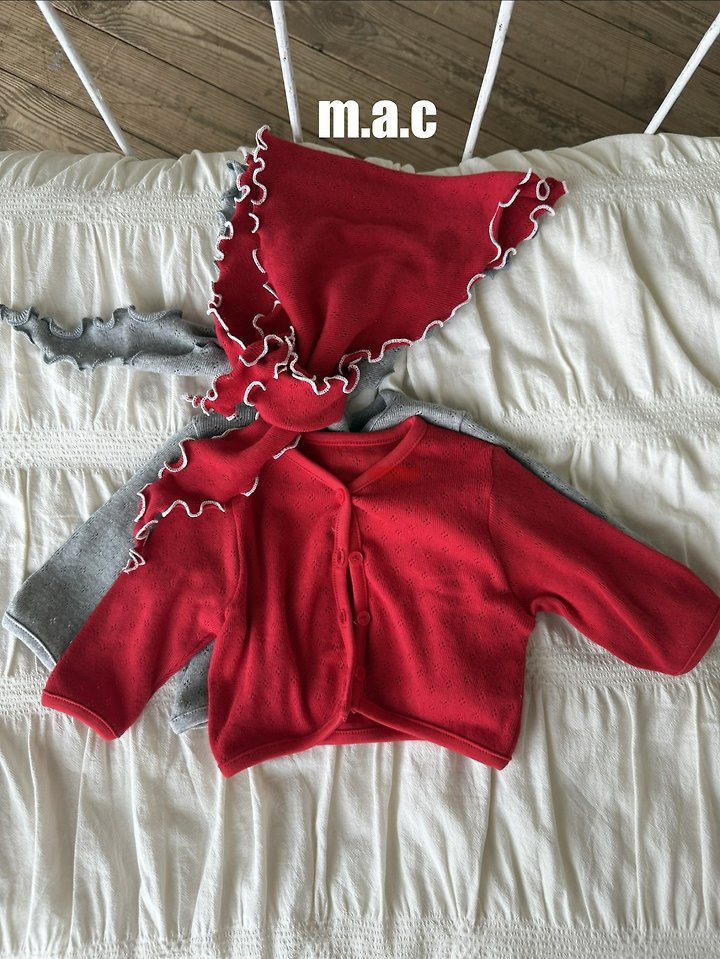 Little Foxx – Eyelet Cardigan