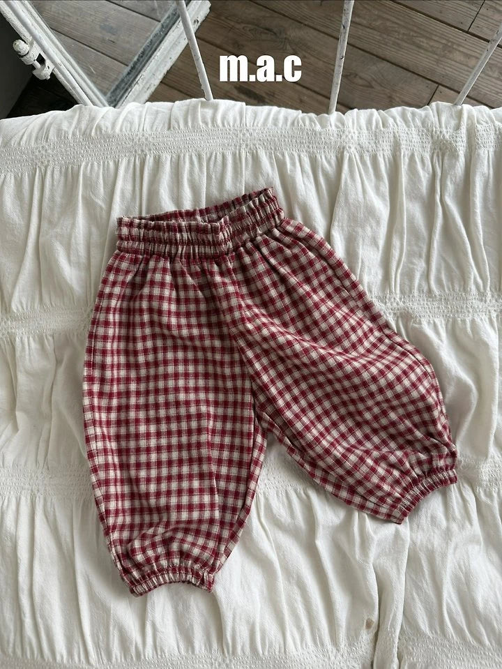Little Foxx – Check Aladdin Pants