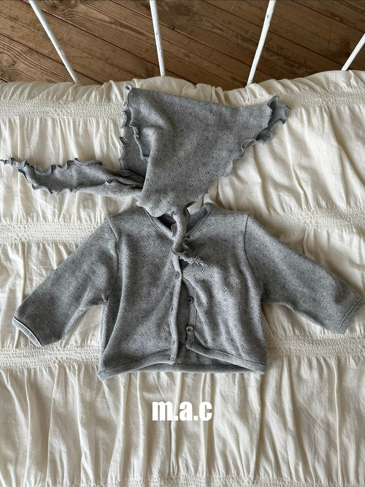 Little Foxx – Eyelet Cardigan