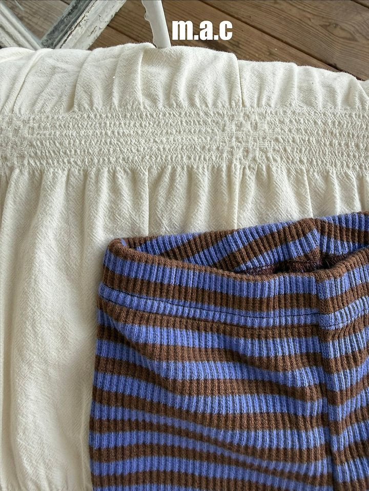 Little Foxx – Striped Bootcut Pants