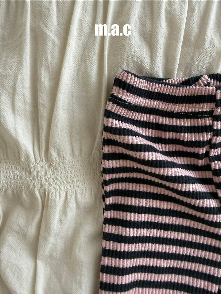 Little Foxx – Striped Bootcut Pants