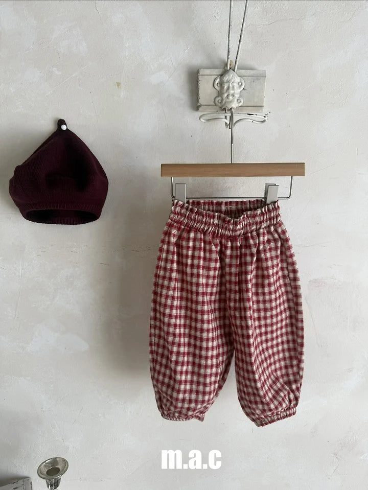 Little Foxx – Check Aladdin Pants