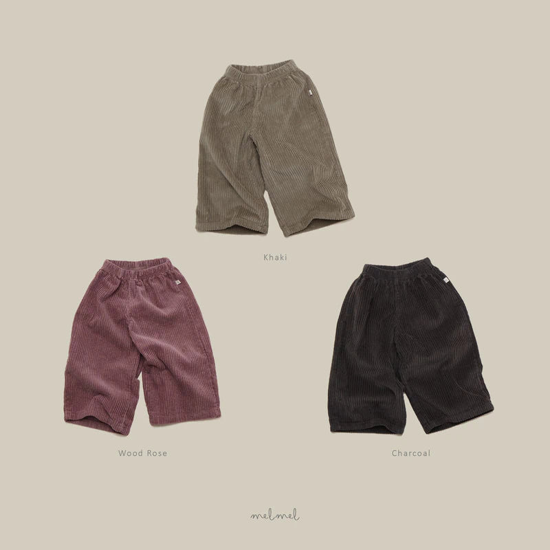 Little Foxx – Corduroy Wide Pants