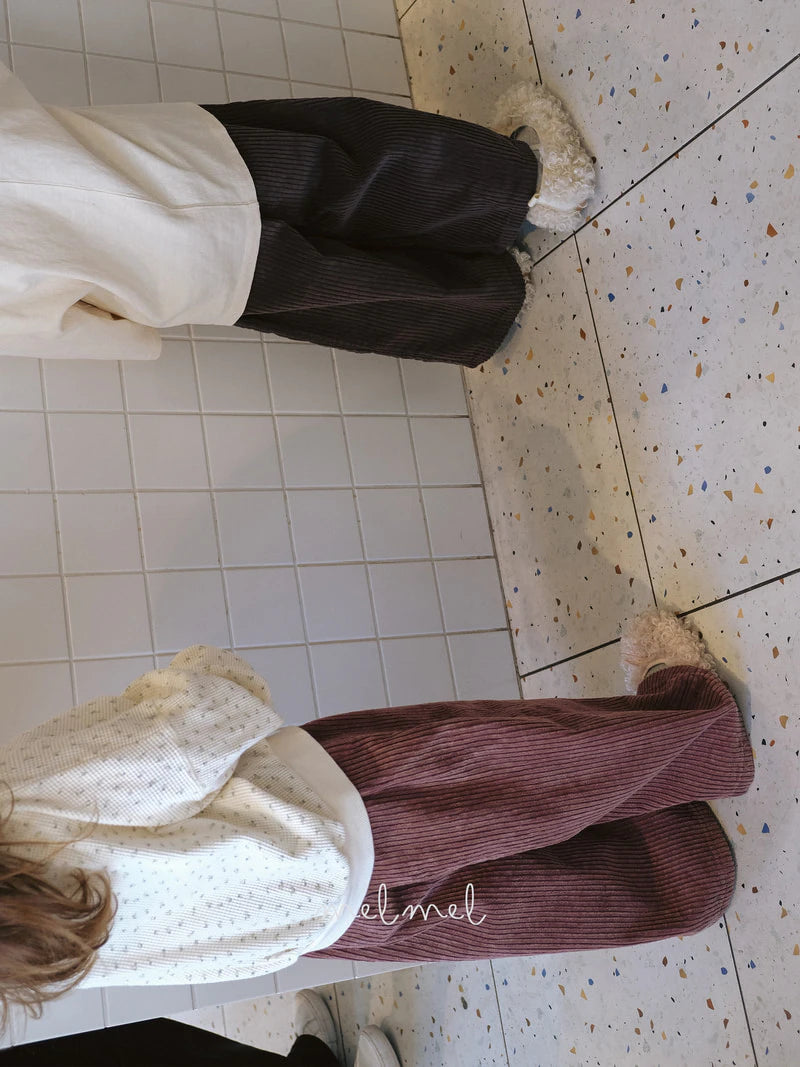 Little Foxx – Corduroy Wide Pants