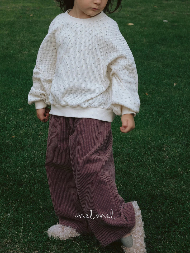Little Foxx – Corduroy Wide Pants
