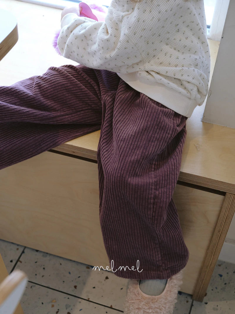 Little Foxx – Corduroy Wide Pants