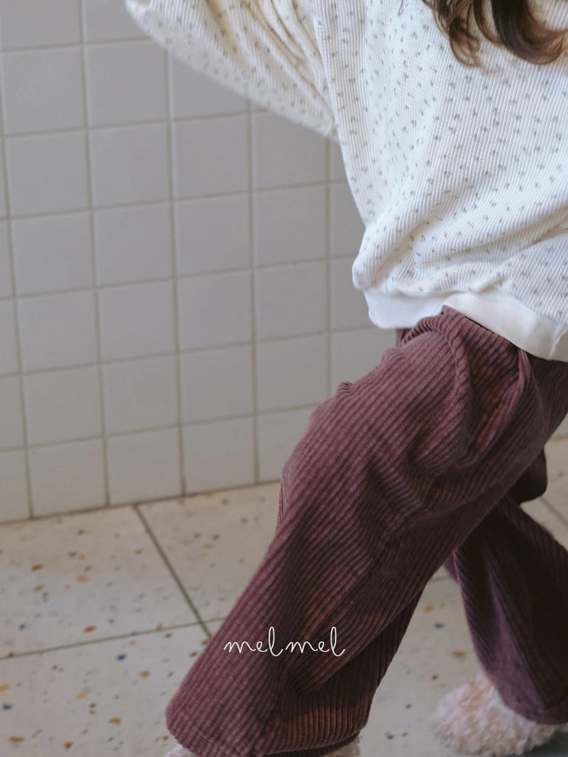 Little Foxx – Corduroy Wide Pants