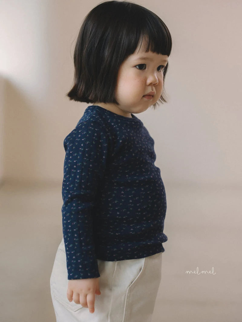 Little Foxx – Flower Rib Tee