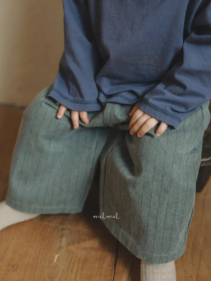 Little Foxx – Pigment Stripe Wide Pants