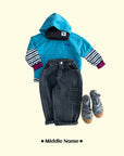 Little Foxx – Layered Hoodie