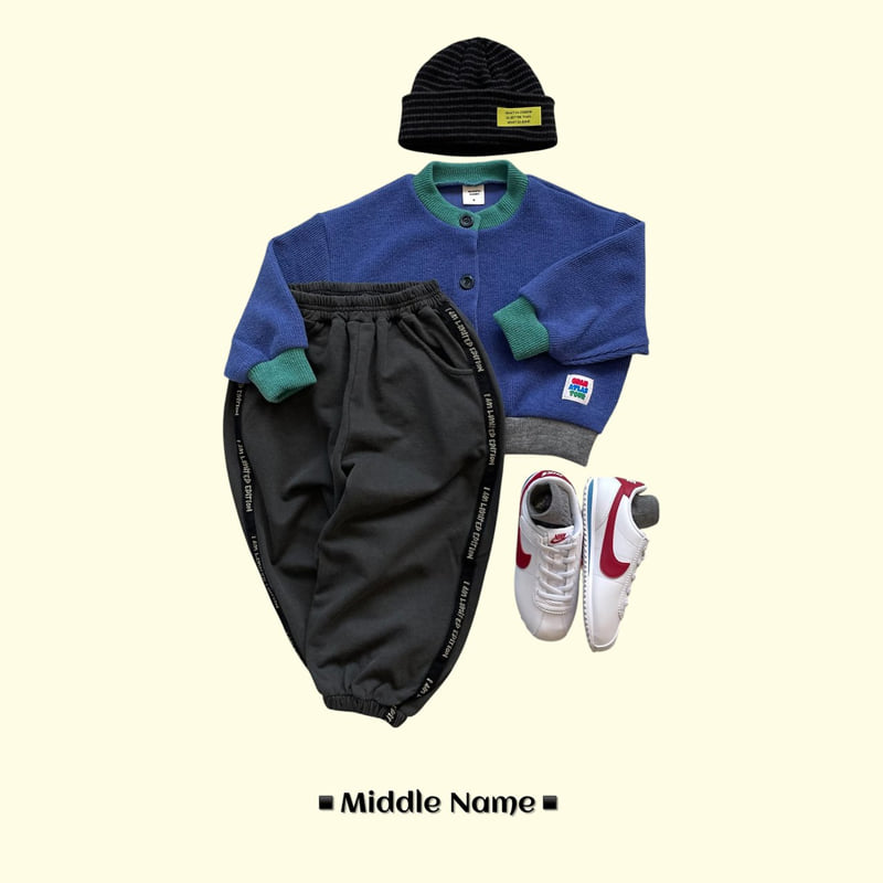 Little Foxx – Pigment Tape Jogger Pants