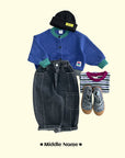 Little Foxx – Pocket Hip Denim Pants
