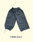 Little Foxx – Cargo Embo Check Pants