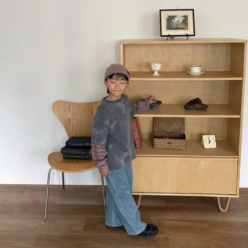 Little Foxx – Pocket Hip Denim Pants