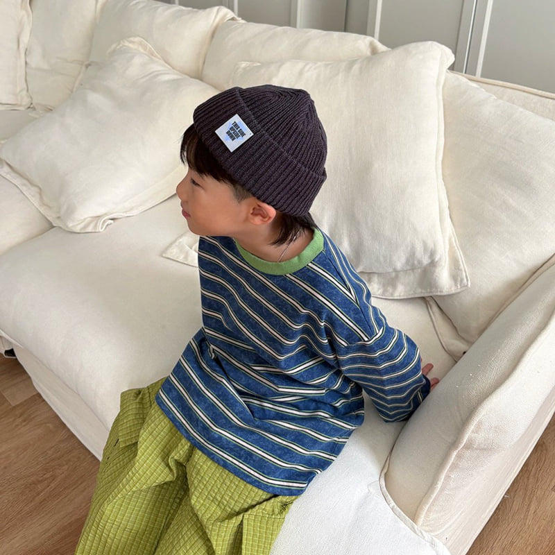 Little Foxx – Cargo Embossed Check Pants