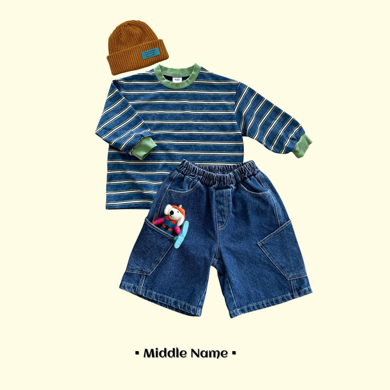 Little Foxx – Pigment Stripe Tee
